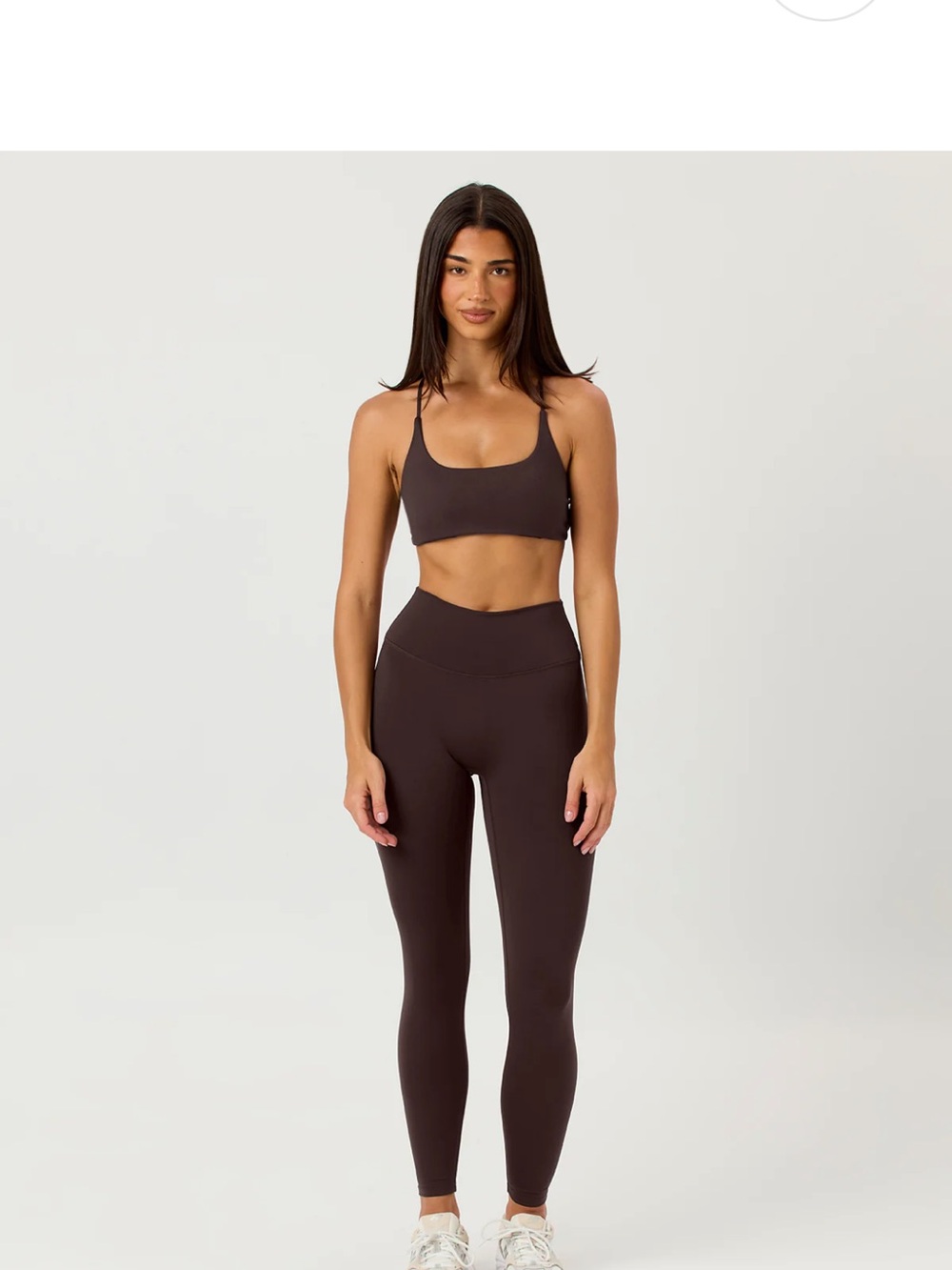 High-Rise Brown Sculpting Leggings